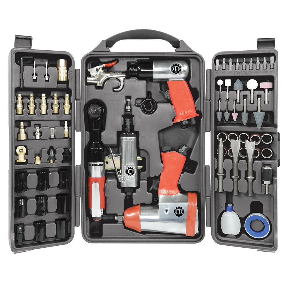 71 pc. Air tool kit