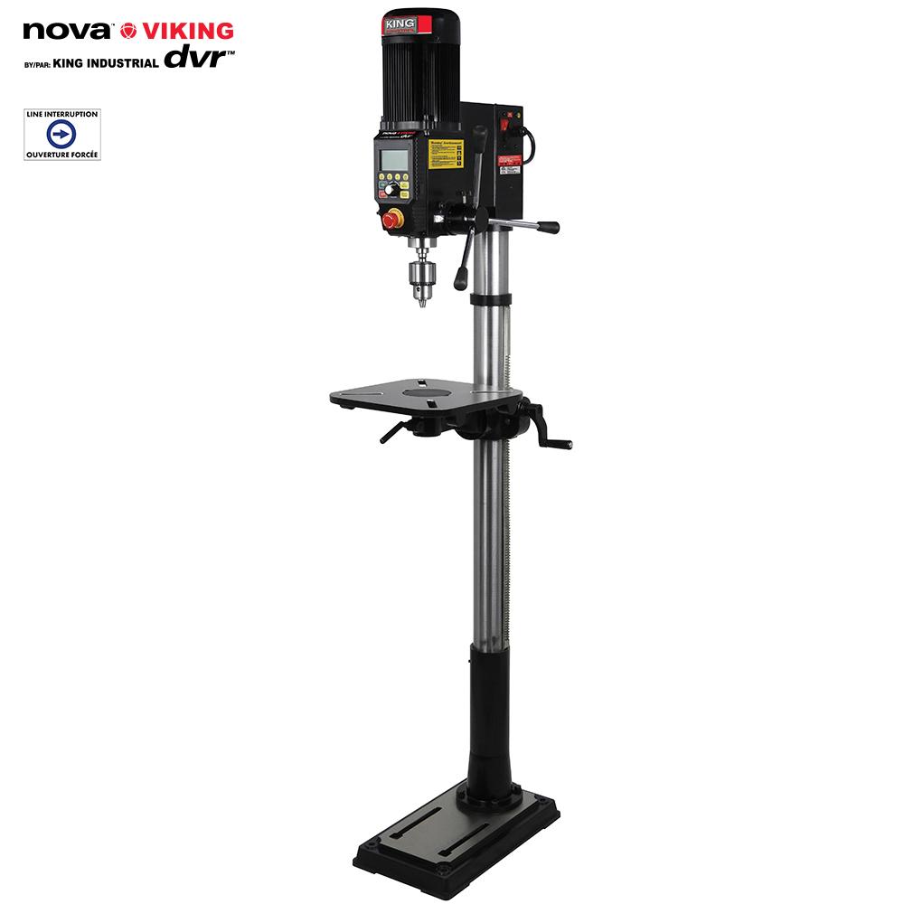 16&#34; Nova viking DVR floor model drill press