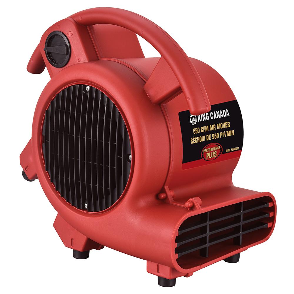 550 CFM high velocity air mover