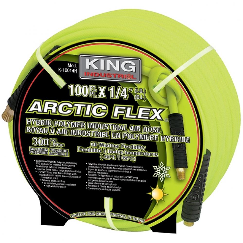 1/4&#34; x 100&#39; Hybrid polymer industrial air hose