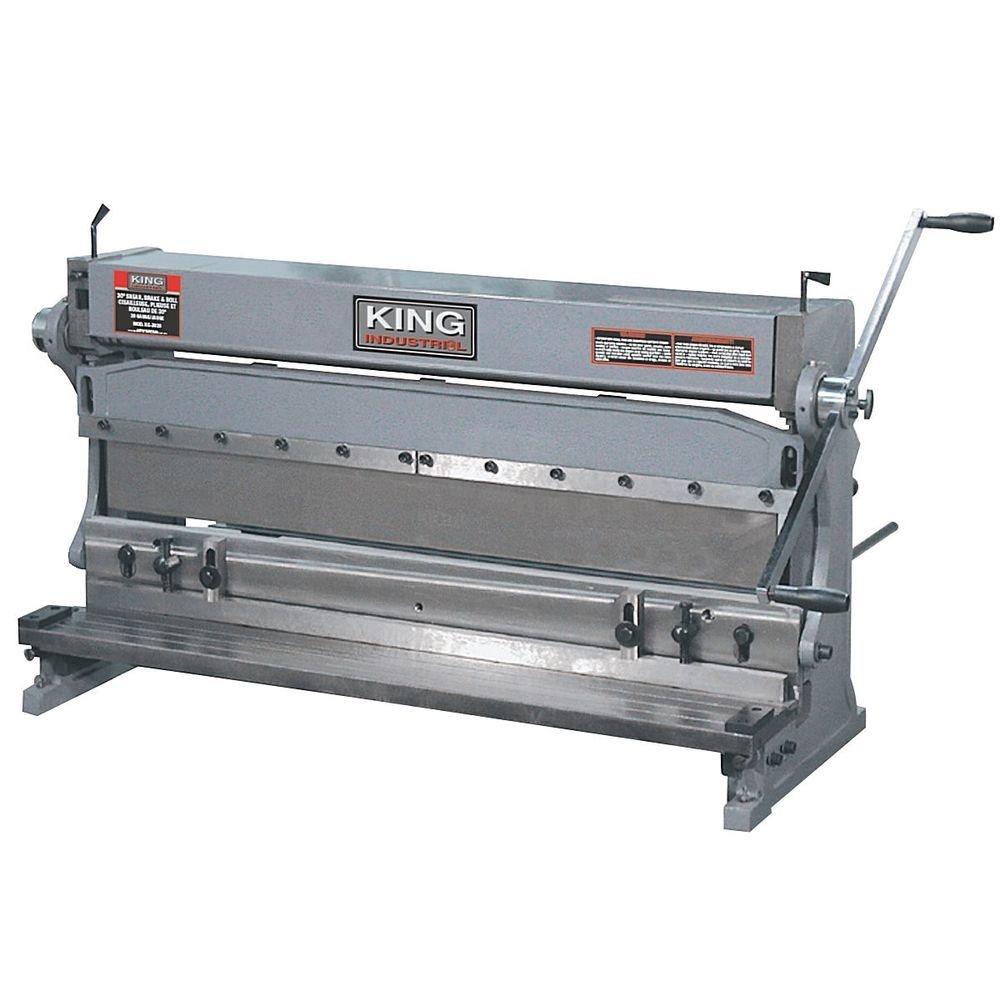 30&#34; x 20 Ga. 3 in 1 shear, braker & roll