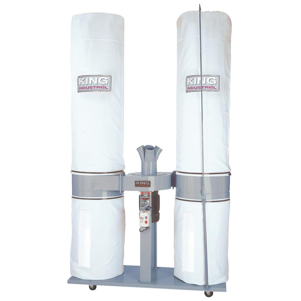 5 HP 3980 CFM 220V dust collector