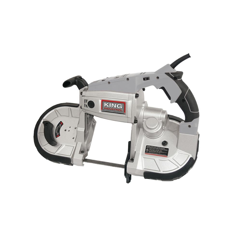 Variable speed portable metal cutting bandsaw