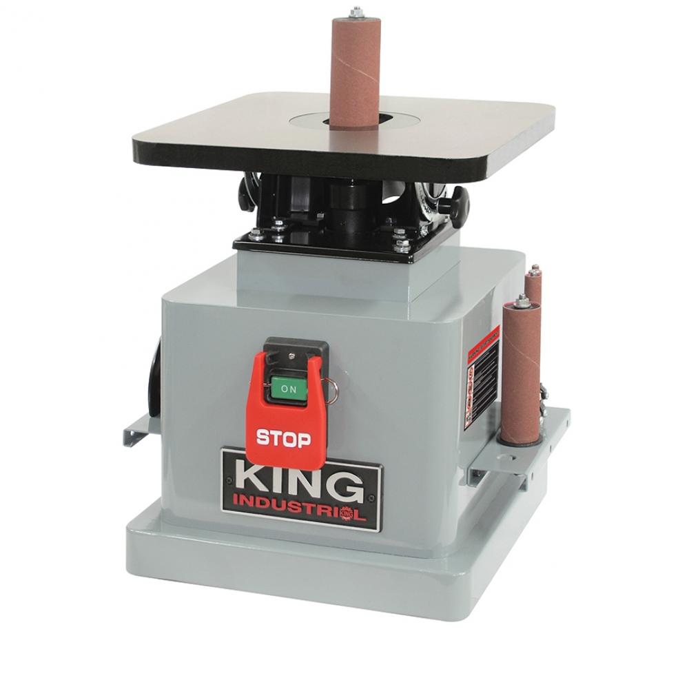 Oscillating spindle sander