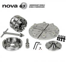 King Canada 48260 - Nova G3 wood lathe chuck anniversary bundle