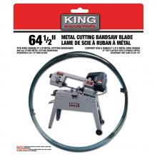 King Canada KBB-115-10 - 64-1/2" x .025" 1/2" -10 TPI metal cutting bandsaw blade