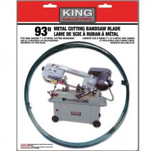 King Canada KBB-712-10 - 93" x .032" 3/4" -10 TPI metal cutting bandsaw blade