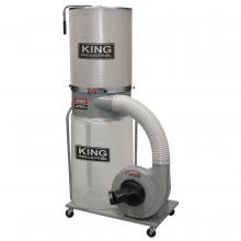 King Canada KC-3105C/KDCF-3500 - 1200 CFM dust collector with canister filter 110/220 Volt