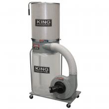 King Canada KC-3109C/KDCF-3500 - 1200 CFM dust collector with canister filter 220 Volt