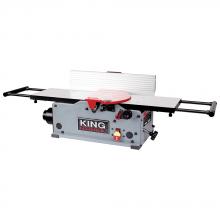 King Canada KC-8HJC - 8" Benchtop jointer with helical cutterhead