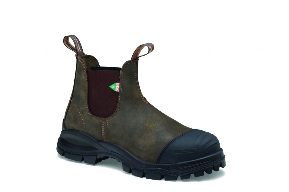 BLUNDSTONE XFR Work Safety CSA BOOT WAXY RUSTIC BROWN