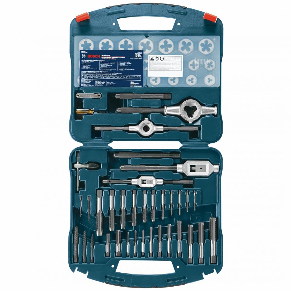 High speed steel tap deals and die set