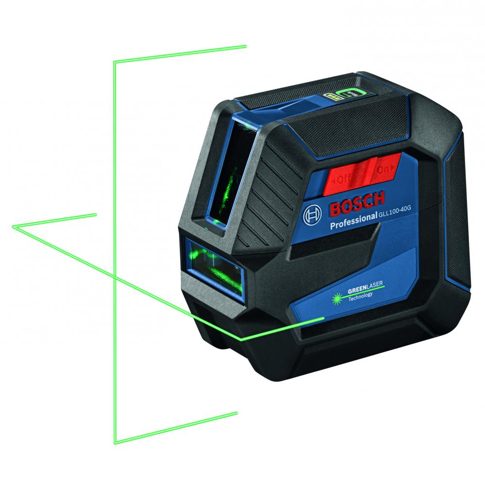 Green-Beam Self-Leveling Cross-Line Laser