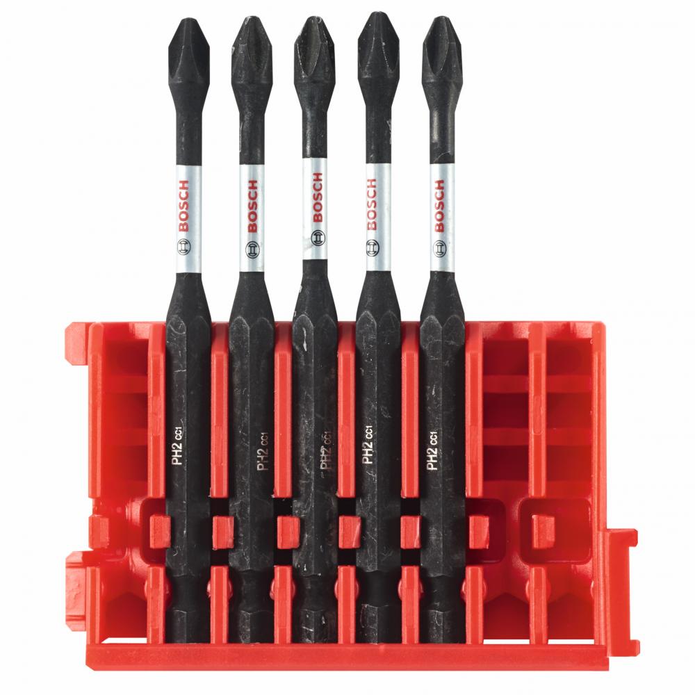 5pc. 3.5 In. Phillips® #2 Power Bit