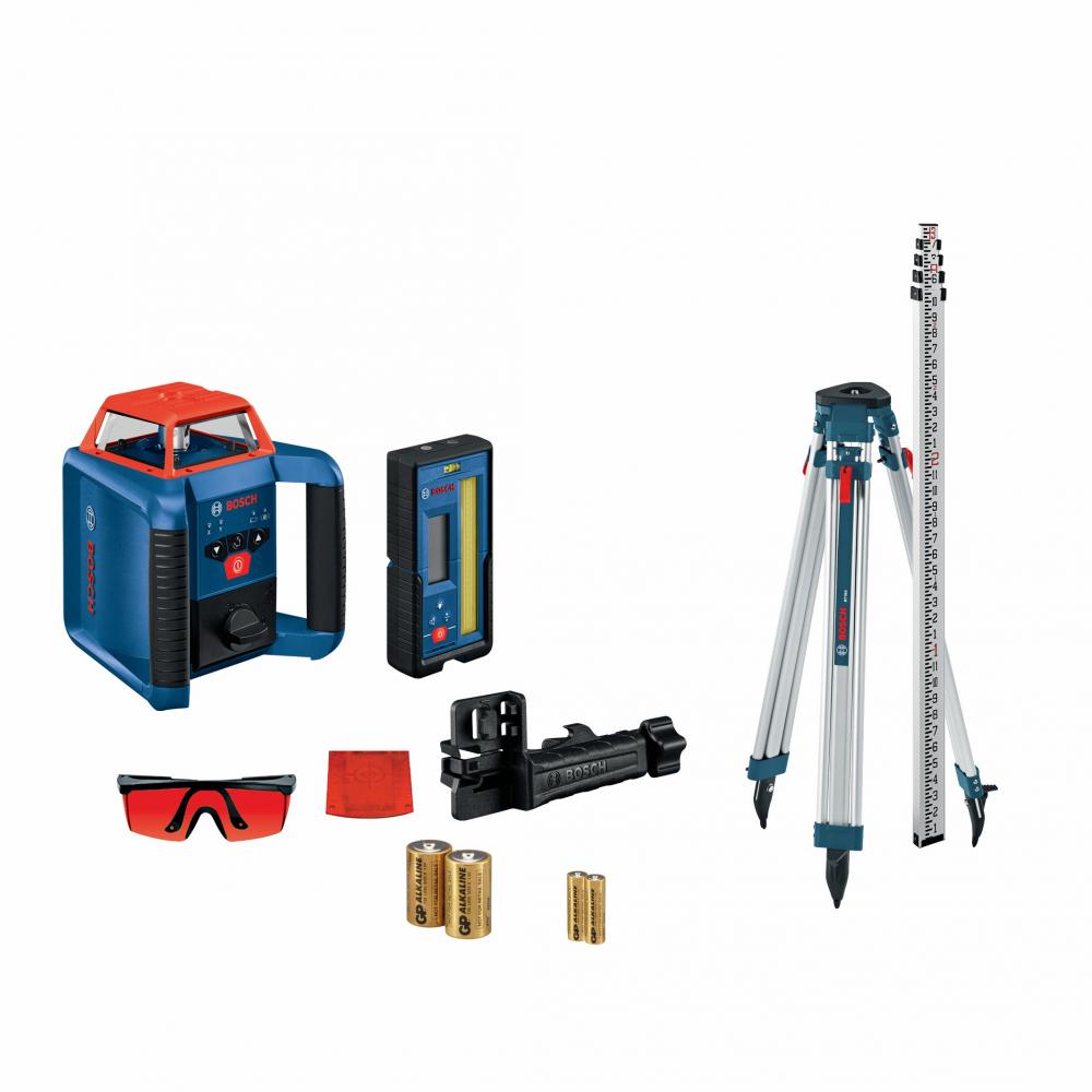 REVOLVE2000 Self-Leveling Horizontal Rotary Laser Kit