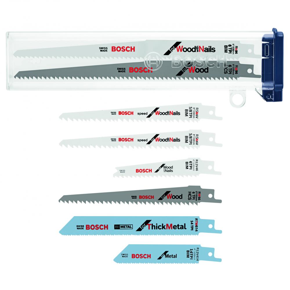 8 pc. Reciprocating Saw Blade Set