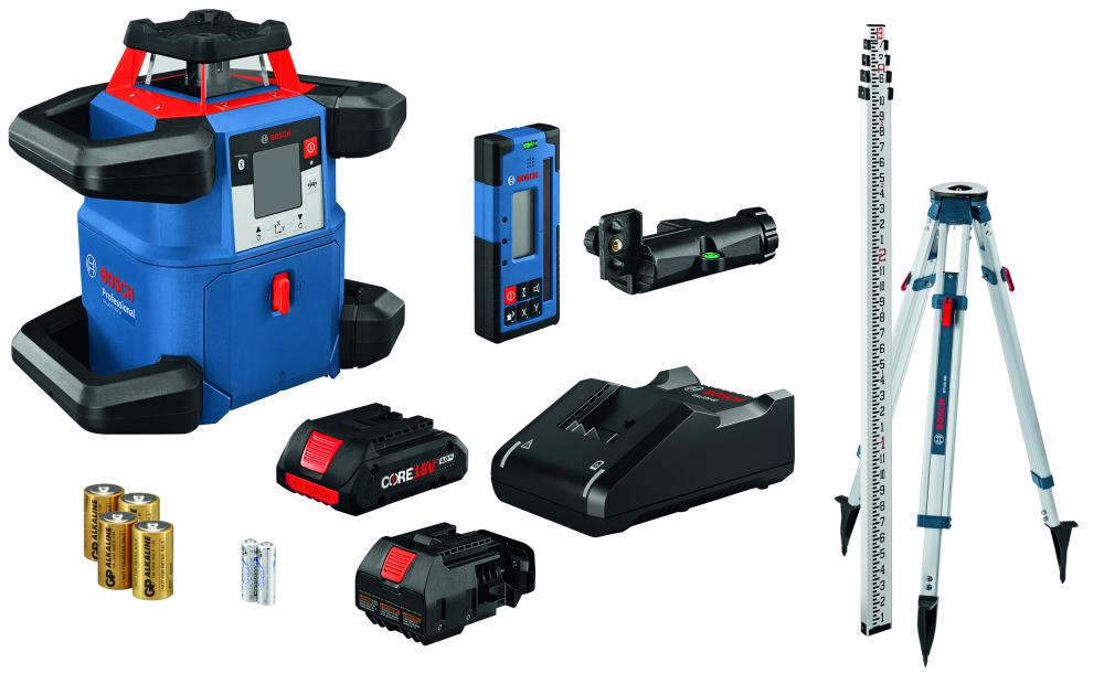 18V Self-Leveling Rotary Laser Kit