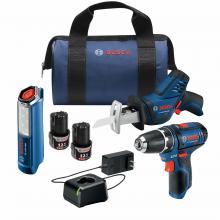 Bosch GXL12V-310B22 - 12V Max 3-Tool Combo Kit