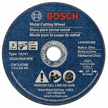 Bosch CW1LM300 - 3 In. Metal Cutting Wheel