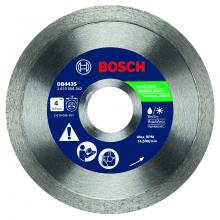 Bosch DB443S - 4" Standard Continuous Rim Diamond Blade for Clean Cuts