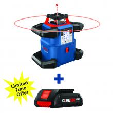 Bosch GRL4000-80CHVK-BAT - 18V Self-Leveling Rotary Laser Kit