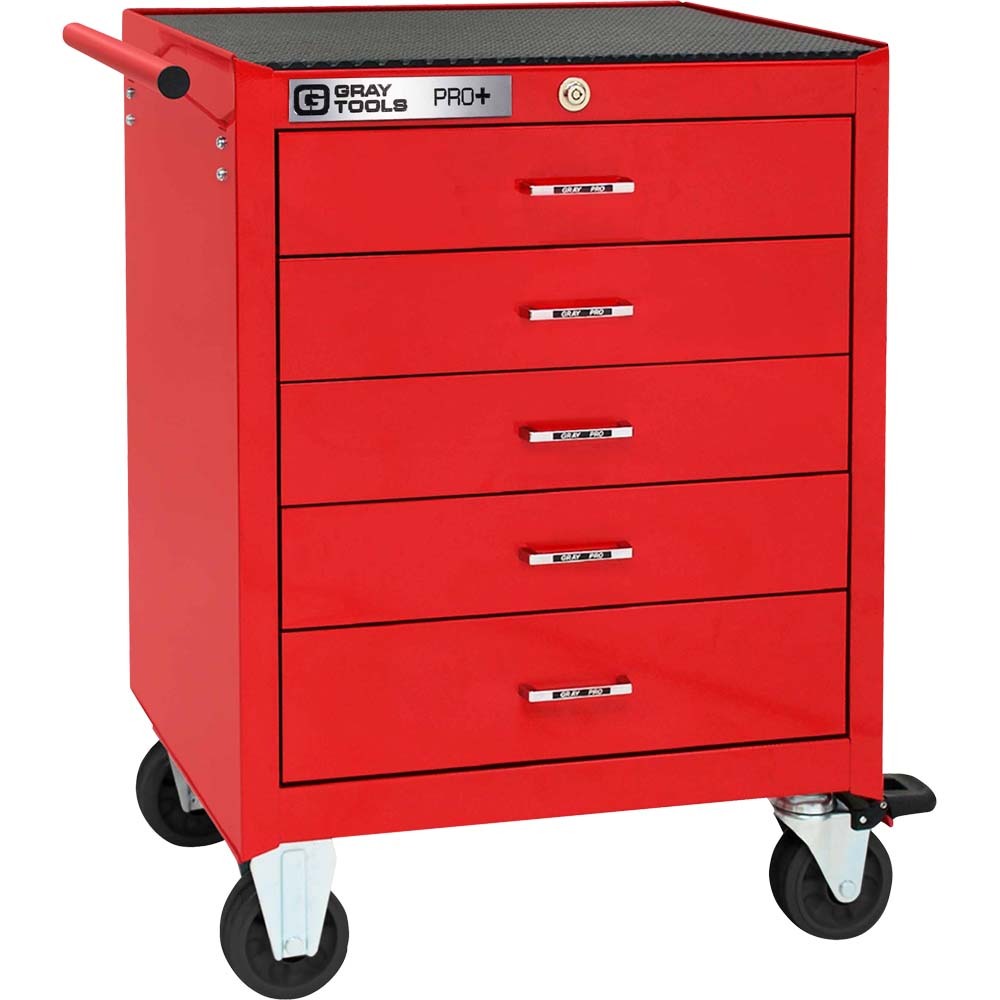 PRO+ Series 26" Roller Cabinet With 5 Drawers