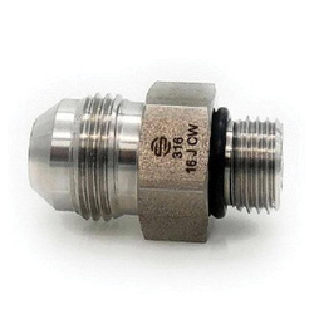 ADAPTER 3/8IN MALE ORB 1/4IN MNPT SST