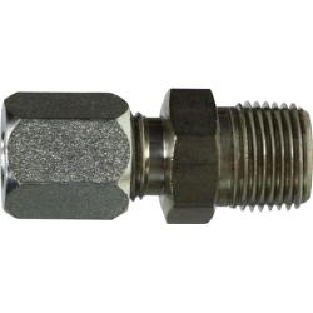 CONNECTOR 3/8IN TUBE OD 3/8IN MNPT SST