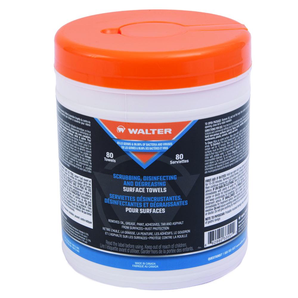 H-Duty Degreasing Scrub Wipes - 80ct