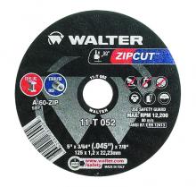 Walter Surface 11T052 - 5X3/64X7/8 ZIPCUT WHEELS