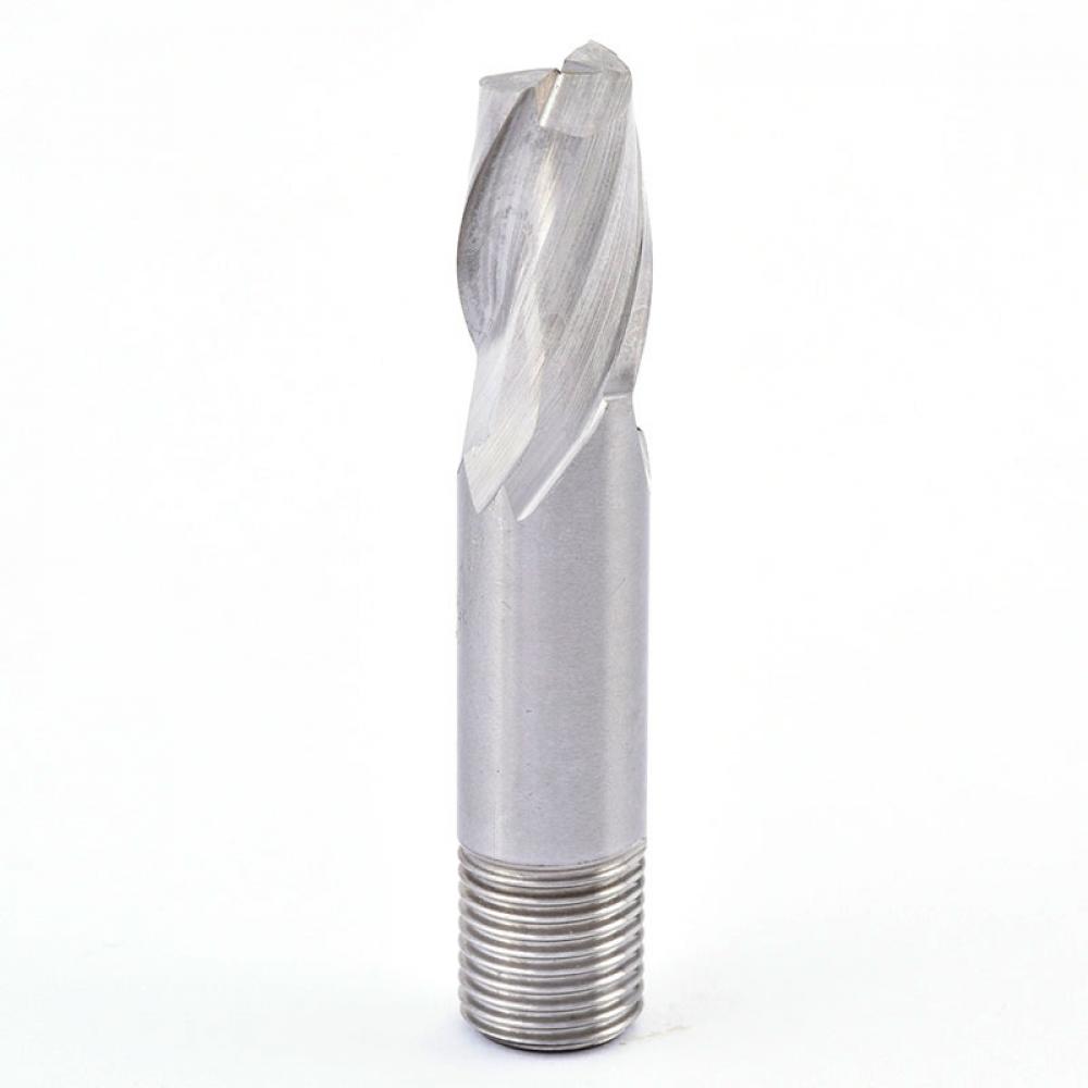 1/8 X 1/4 2 FLUTE HSS THREADED SHANK SLOT DRILL