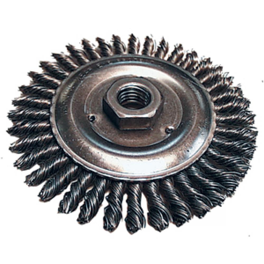 Stringer Bead Wheel Brush - Twist Wire