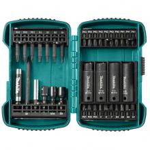 Makita T-03078 - 37 Pc Driver Bit & Socket Kit