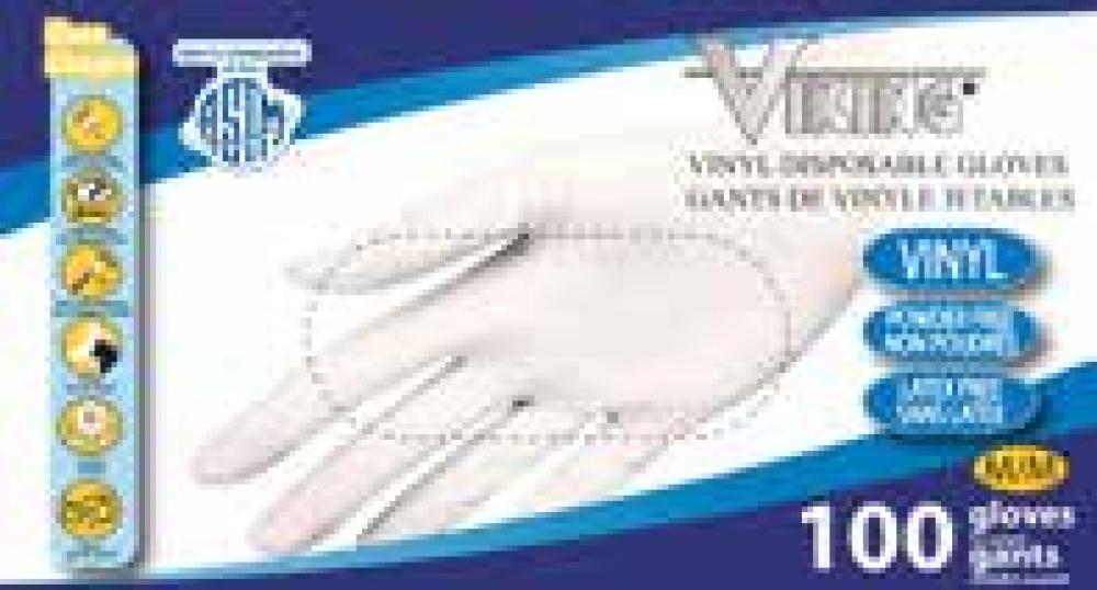 Viking P Free Vinyl Glove (S) 100pk