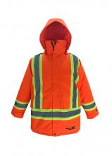 Alliance Mercantile 3957FRJO-L - Viking Professional "Freezer" Insulated Journeyman 300D Trilobal Rip Stop FR Rain Jacket