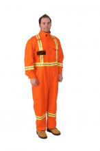 Alliance Mercantile 406775400LR - Viking Firewall FR CSA Striped Coveralls - 7 oz.