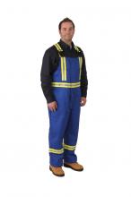 Alliance Mercantile 416791200M - Viking Firewall FR CSA Striped Bib Overalls - 9 oz.