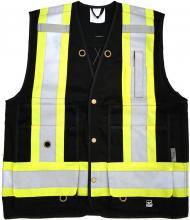 Alliance Mercantile 6165BK-M - Open Road Surveyor Safety Vest