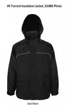 Alliance Mercantile 830BK-L - Viking Insulated Torrent Jacket-Poly/PVC