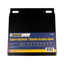 Dynaline 00255K - Square Keystock Merchandiser