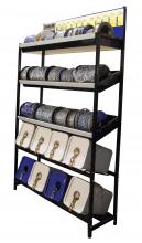 Dynaline 70099 - Chain Rack - 4 ft - Rack Only