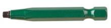 Dynaline 72121 - Robertson Colour Coded Bit - #1 x 2" 2pc Green