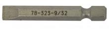 Dynaline 78323 - Slotted 9/32" x 2 Plain Finish