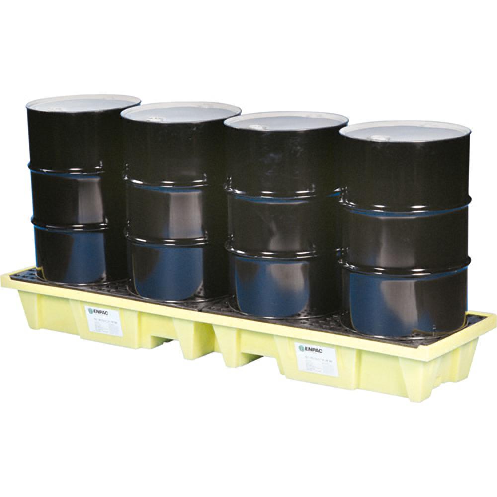 In-Line Poly-Spillpallet 3000 (4 DRUM) - 98&#34; X 25.25&#34; X 12&#34;