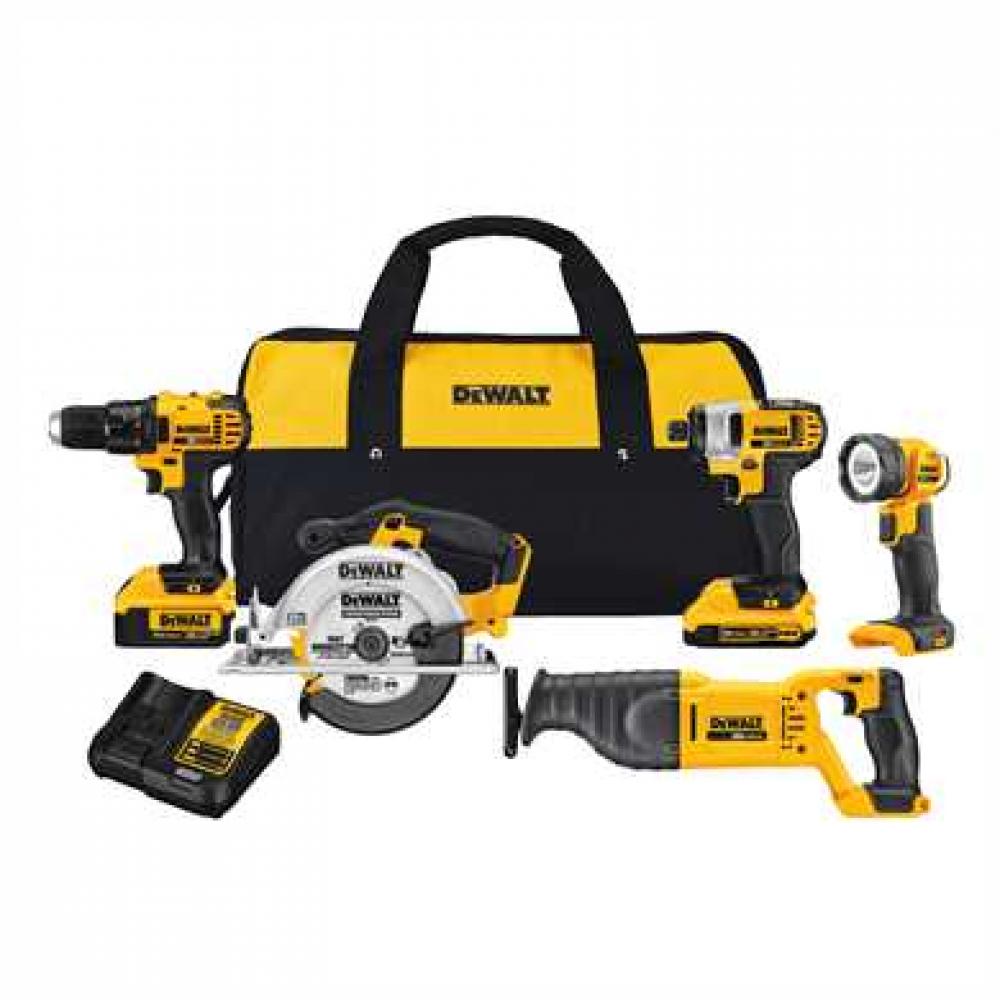 20V MAX* Lithium Ion Compact 5 Tool Kit