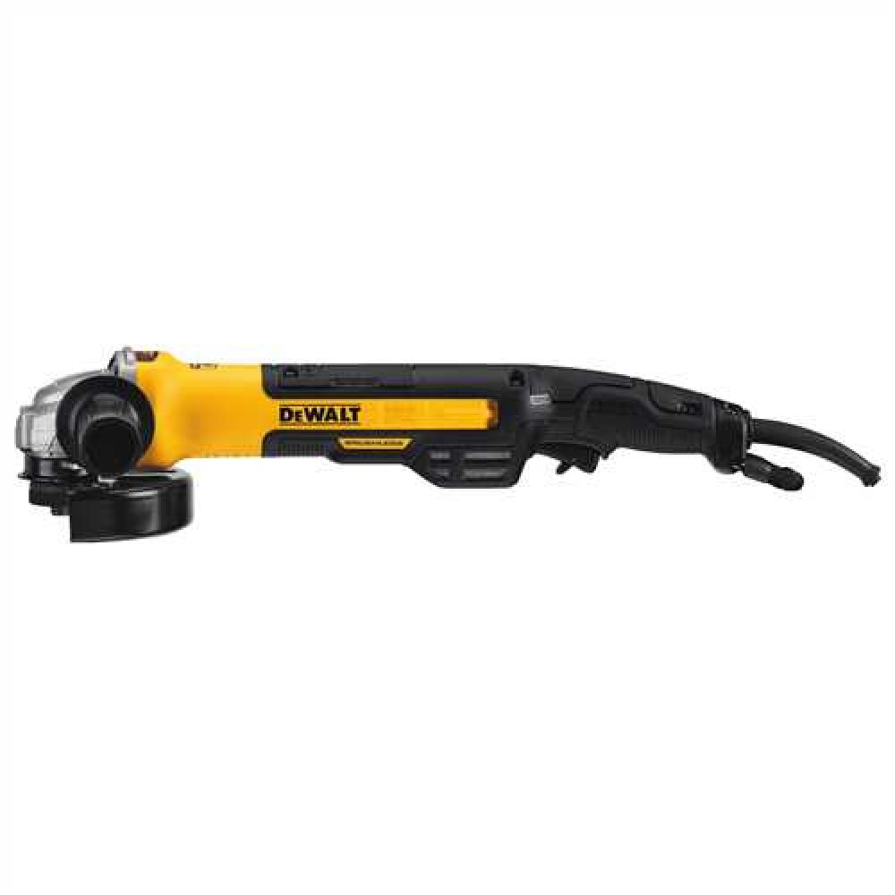 5 in. / 6 in. Brushless Small Angle Grinder, Rat Tail with Kickback Brake, No Lock-On