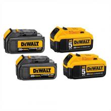 DeWalt DCB305-4 - 20V MAX* Lithium Ion Battery-4 Pack