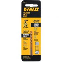 DeWalt DW1372 - 3/32" Titanium Split Point (2pcs)