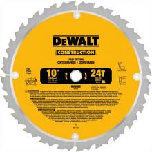 DeWalt DW3112 - Series 20 10" 24T Fast Ripping Table Saw Blade