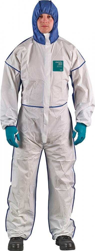 ALPHATEC® 1800 COMFORT - MODEL 195 WHITE COVERALLS